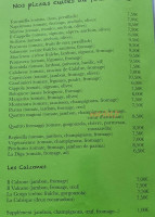 Il Cappello menu