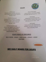 Hot Point Inn menu