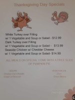 Mountville Family menu