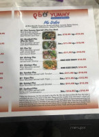 Pho Yummy menu