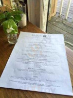 Farmhouse Madeline Island menu