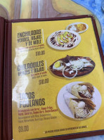 Tio Taco menu