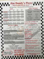 Jim Dandy's Pizza food