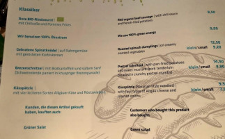 Gifthütte menu