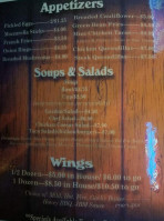 South Mountain menu