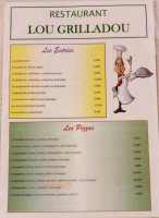 Lou Grilladou menu