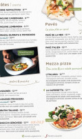 Signorizza menu