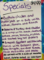 Twin Pond Farm Country Market menu