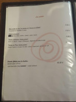 La Recre Gourmande menu