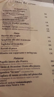 Osteria Degli Artisti menu