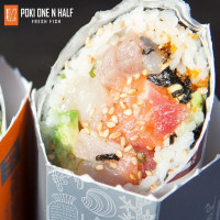 Poki One N Half food