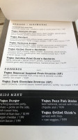 Beertown Public House menu