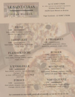 Le Saint Cyran Saint Michel En Brenne menu