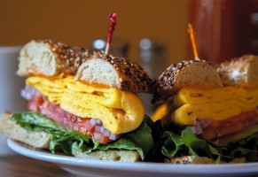 Jack's Bistro Famous Bagels food