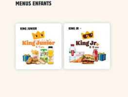 Burger King food