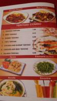 Sakura Teppanyaki Inc menu