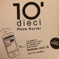 dieci Pizzakurier Winterthur food