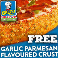 Greco Pizza Donair food