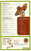 River And Rail Cantina menu