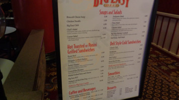 Big Easy Deli menu