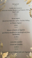 Da Patrizia Italienische Spezialitäten menu