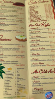 Pier One menu