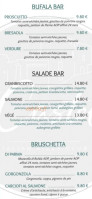 Il Castello menu