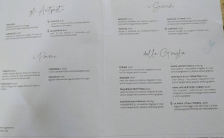 Agriturismo Larice menu