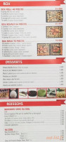 Zözö Sushi menu