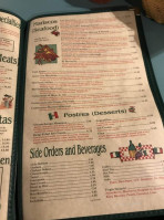 Aztlan Mexican menu