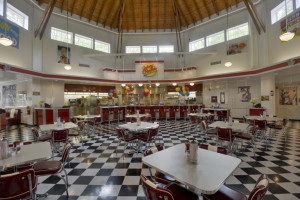 Johnny Rockets inside