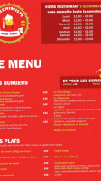 L'alchimiste menu