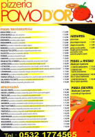 Pizzeria Da Poldino menu