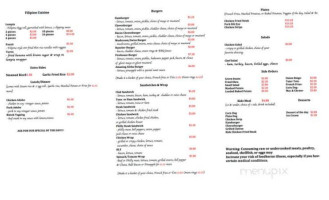 Jq's Fil-american Diner food