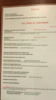 L'Arvi menu