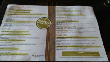 Barrel Junction menu