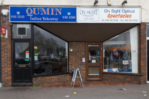 Qumin Indian Takeaway outside