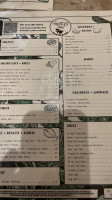 Hoppers Marylebone menu