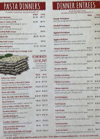 Gappy's Pizza menu