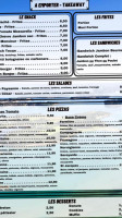 Le Petit Vézit menu