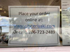 City Teriyaki food