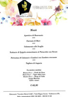 Cavaliere Mario Grillo menu