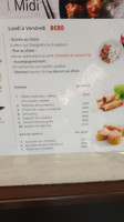 Saveurs De Niort menu