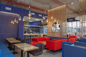 Domino's Pizza inside