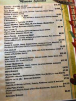 City View Grill menu