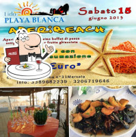 Lido Playa Blanca food