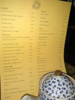 Antica Trattoria Albergo Di Paterno menu