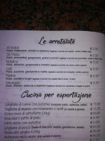 Pizzeria Vallio Di Fedato C menu