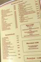 L'adresse menu