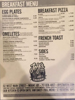 Joy's Tavern menu